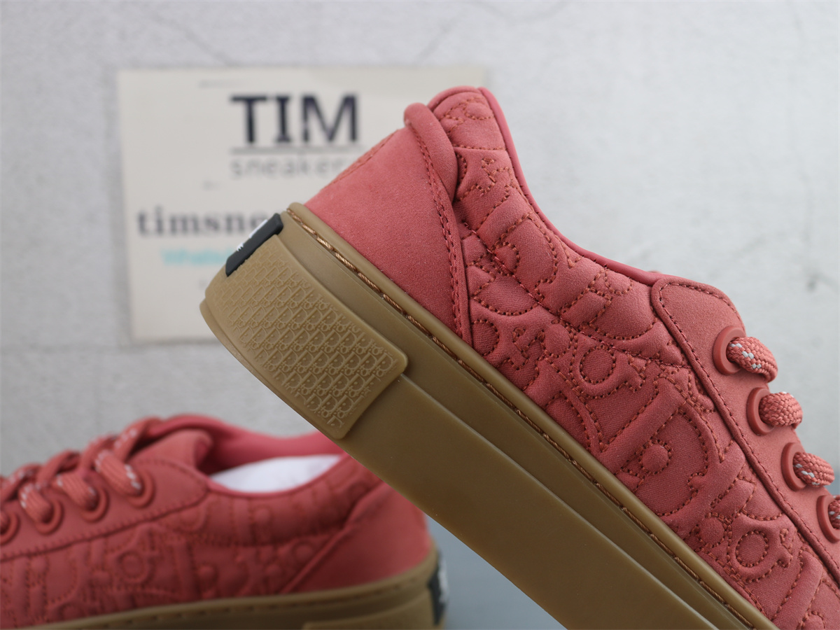 Stone Island x Dior B33 Skateboard Shoes Low-Top Red